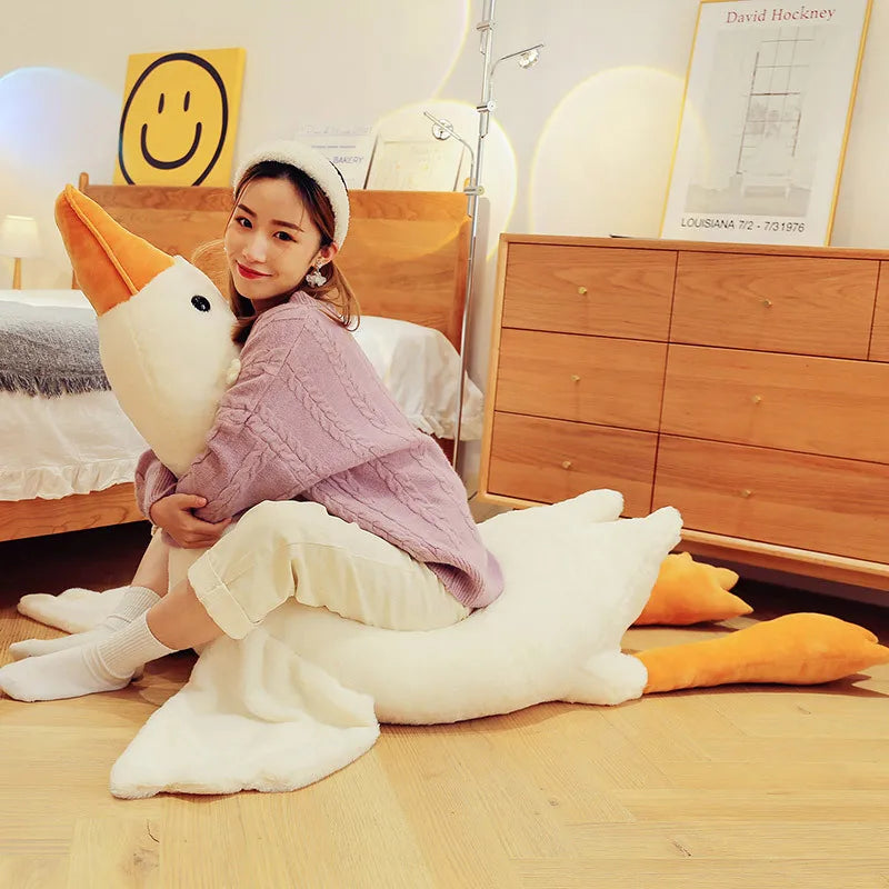 White Goose Plush Toy