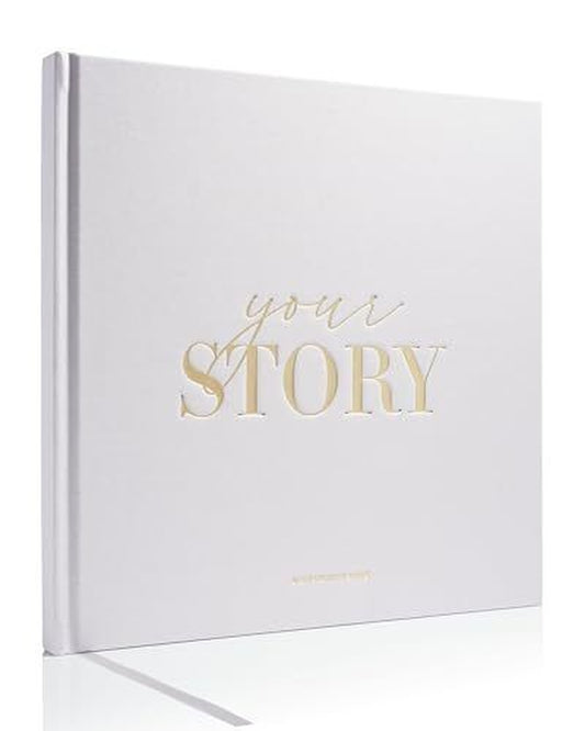 Baby Record Book & Scrapbook | 132 Page Baby Memory Book & Photo Record Album