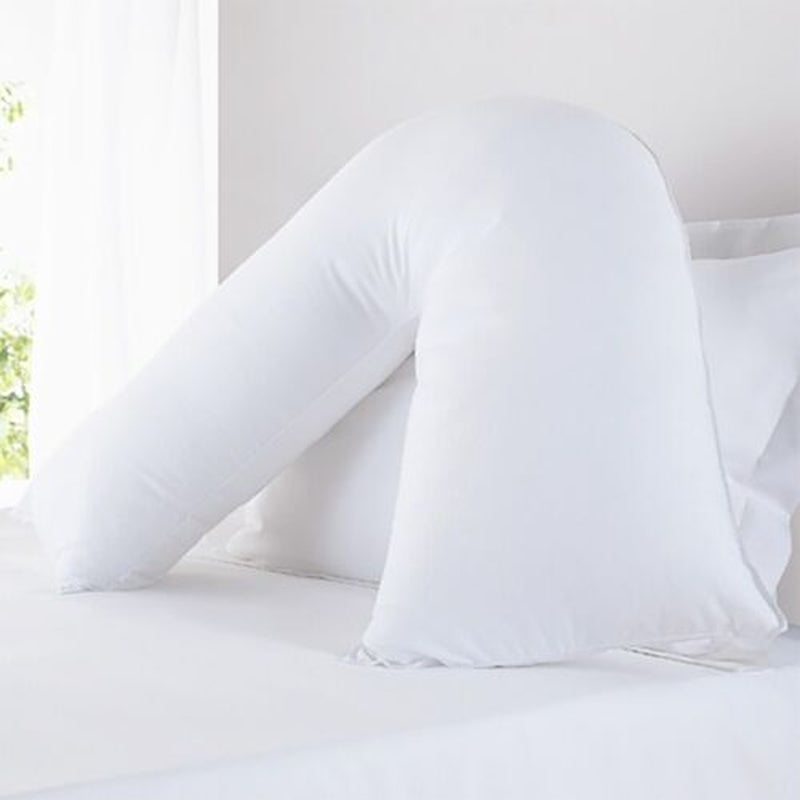 V Shaped Pillow - Extra Filled, Support for Pregnancy Maternity Nursing & Back